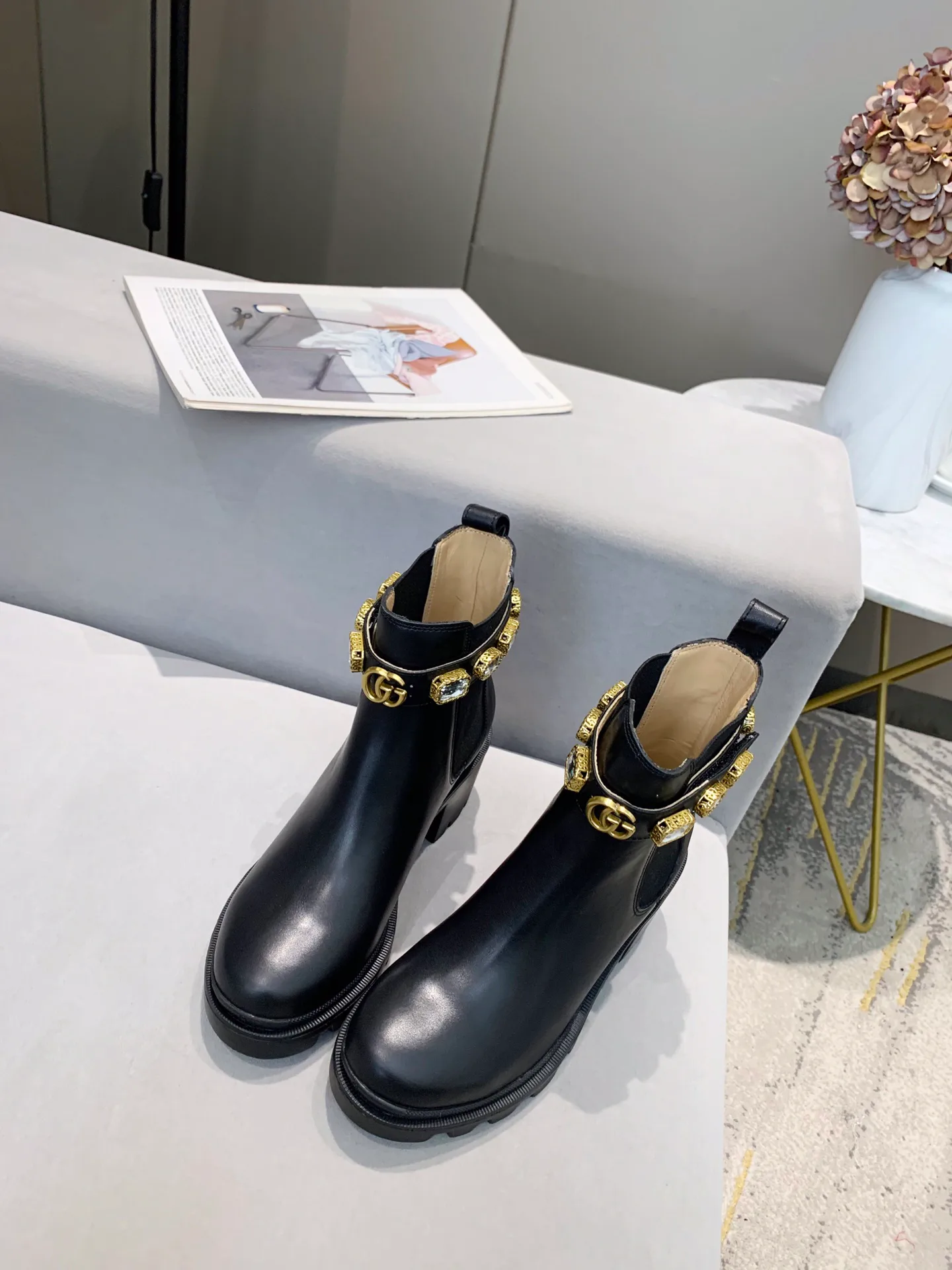 Ботинки Женские Gucci 5350843