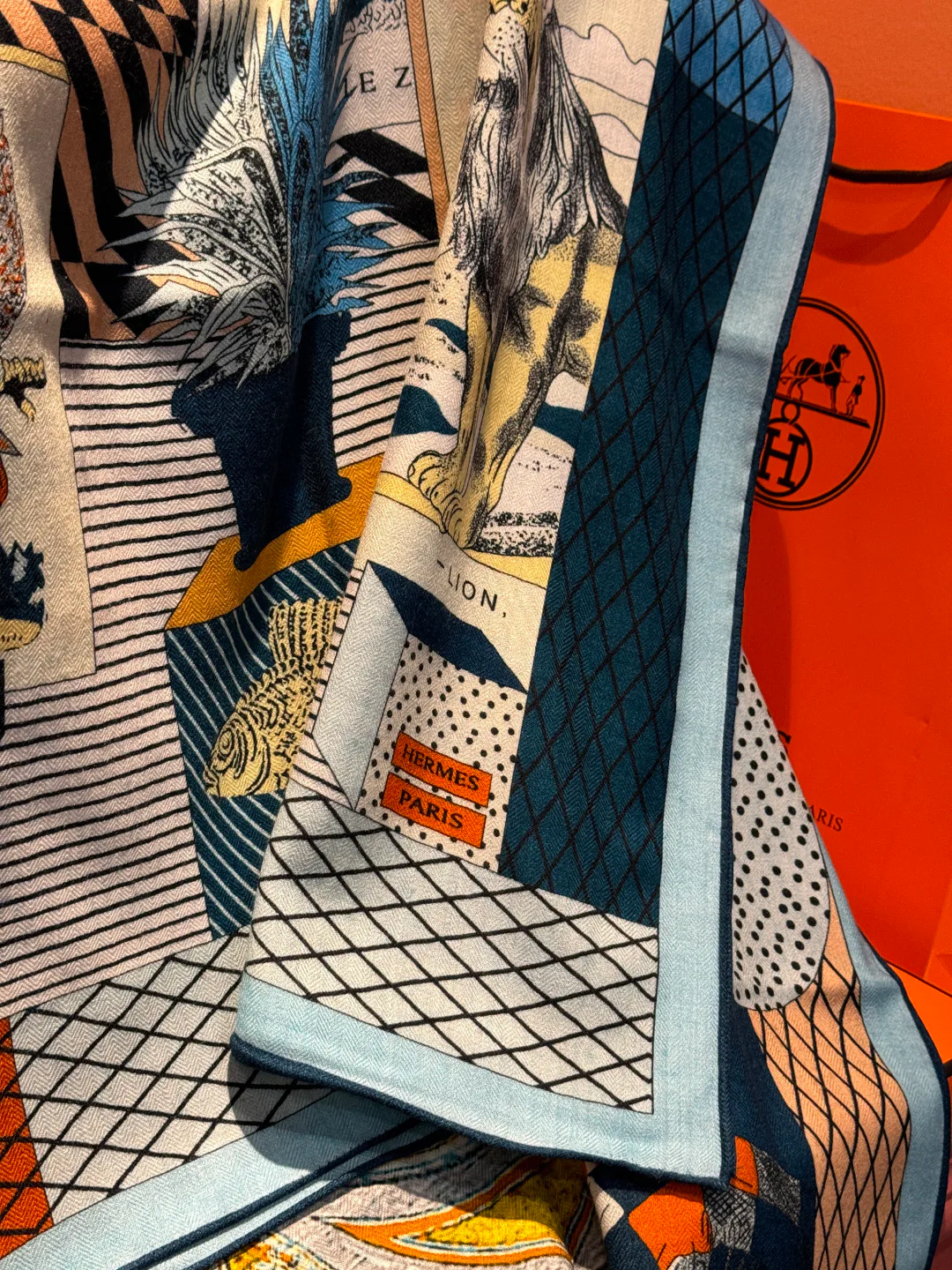 Шарфы Hermes 463828