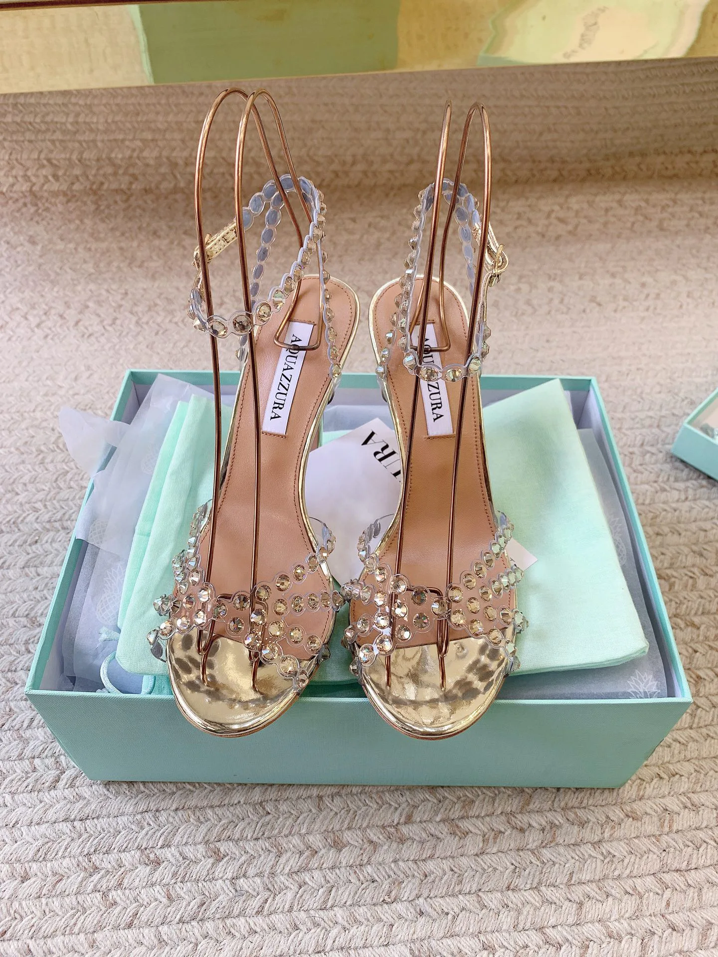 Босоножки Женские Aquazzura 17614539