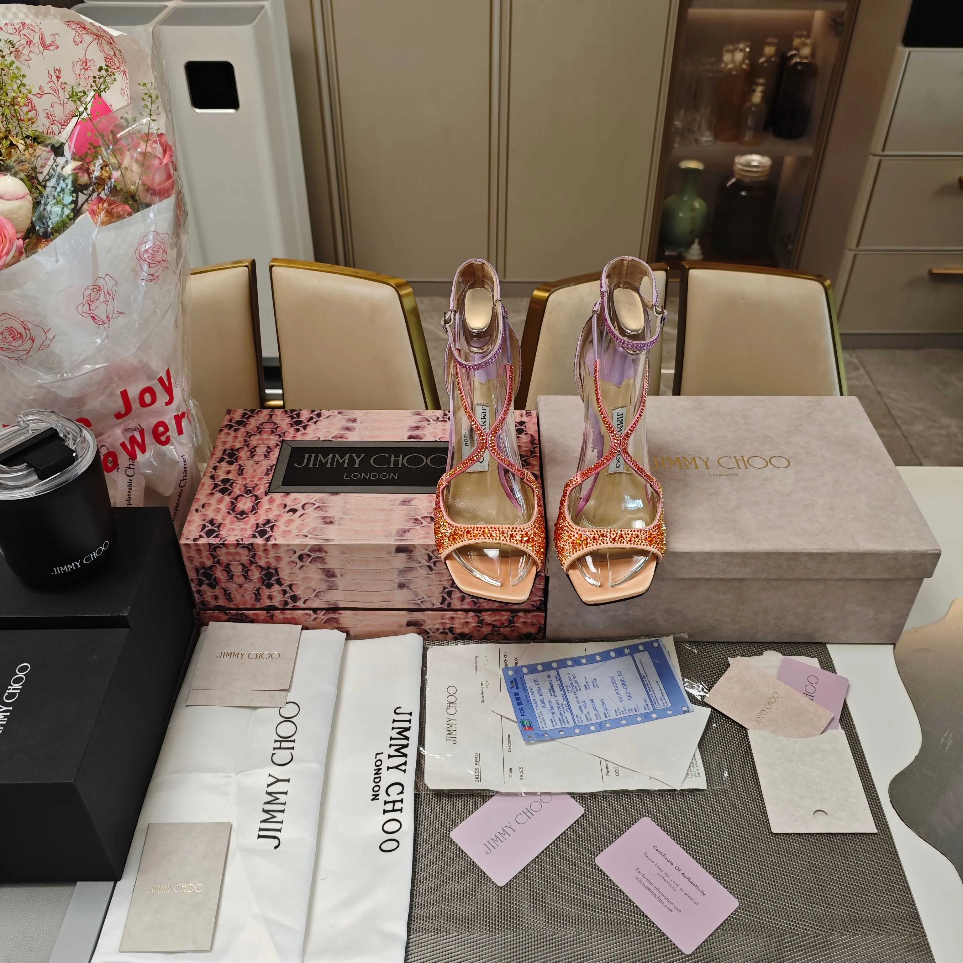 Босоножки Женские Jimmy Choo 17910285