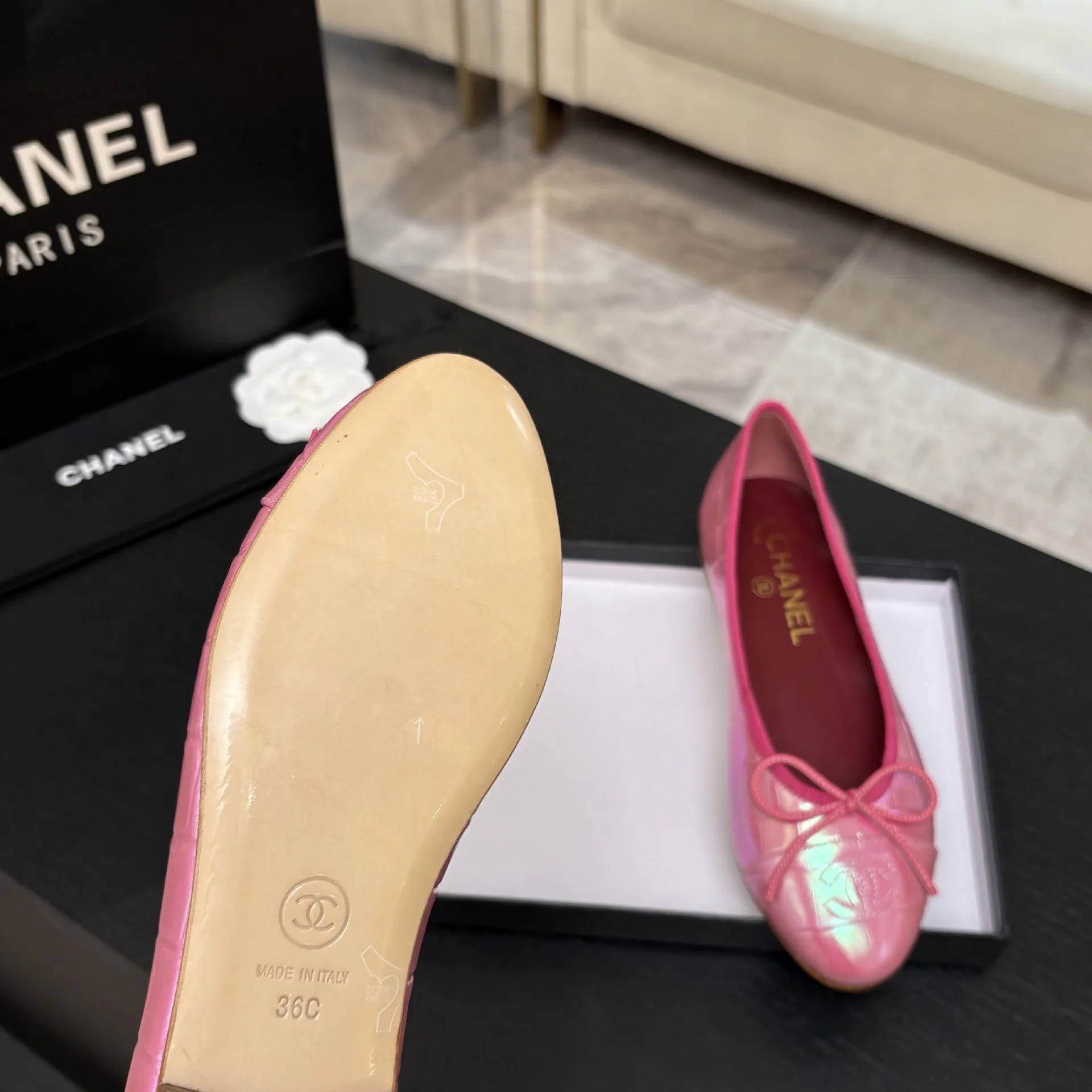 Балетки Женские Chanel 19255420