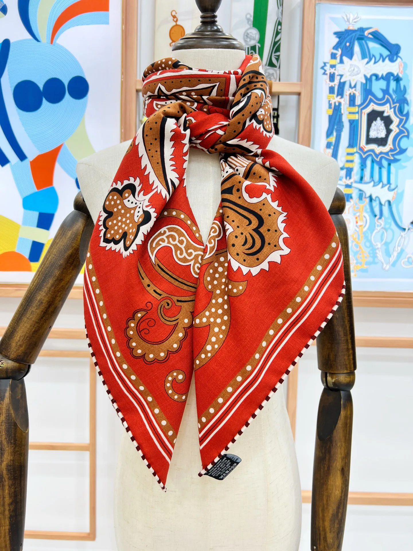 Шарфы Hermes 65136