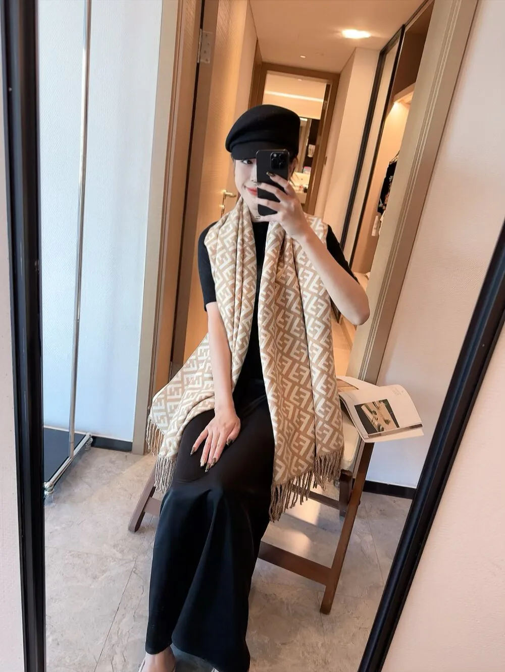 Шарфы Fendi 18002917