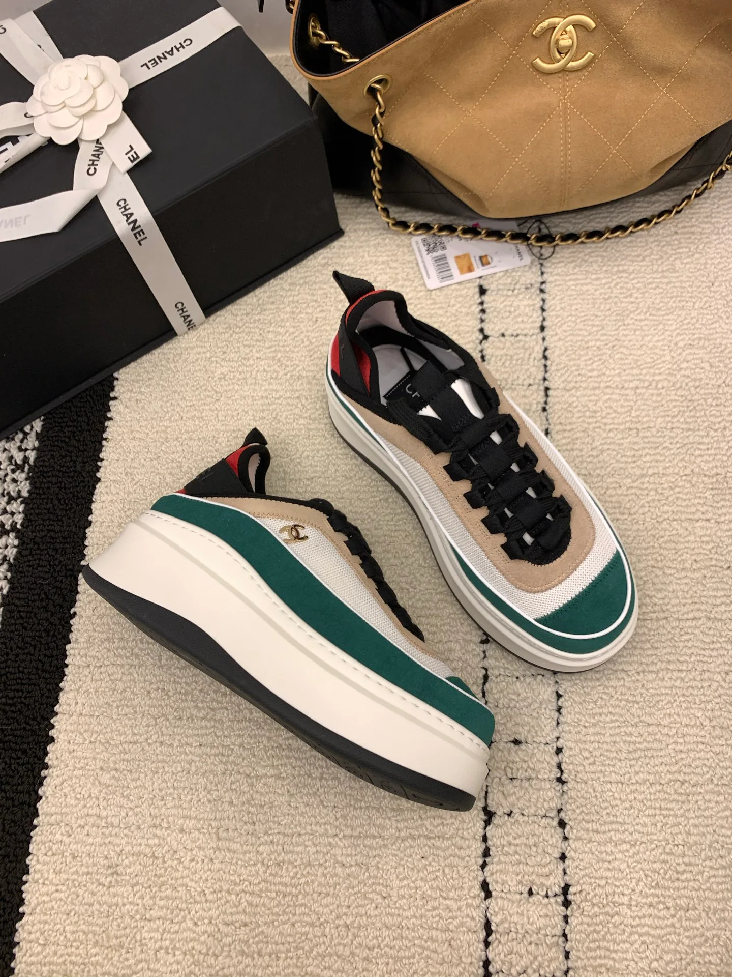 Кроссовки Женские Chanel 295238