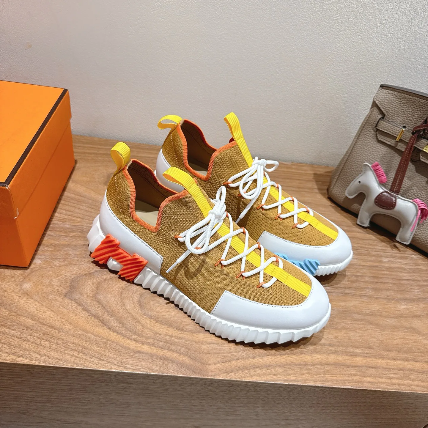 Кроссовки Женские Hermes 4852681