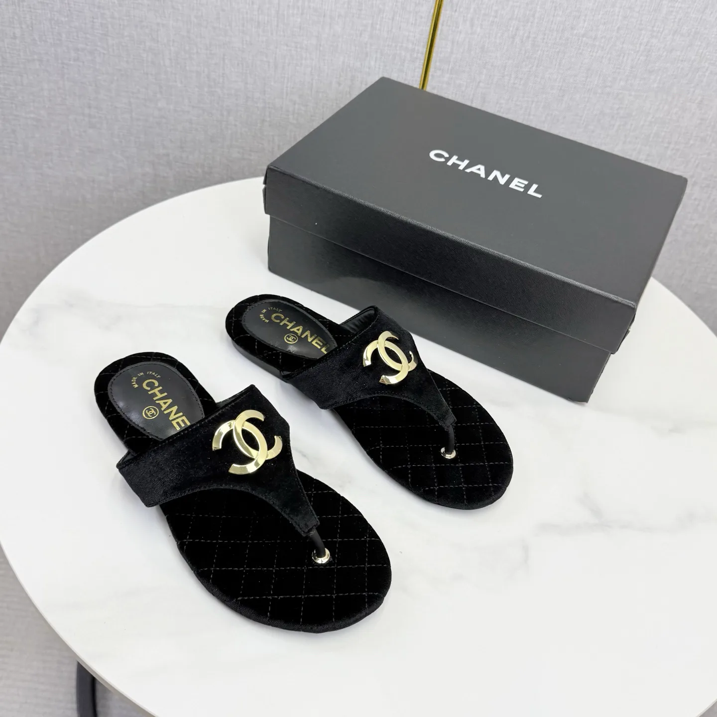 Шлепанцы Женские Chanel 5163204