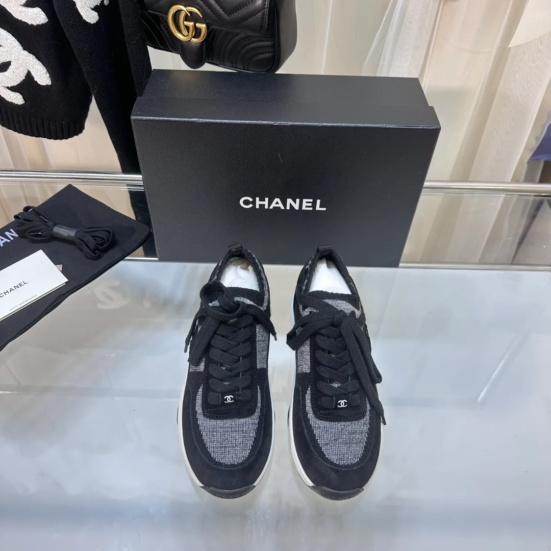 Кроссовки Женские Chanel 1268455
