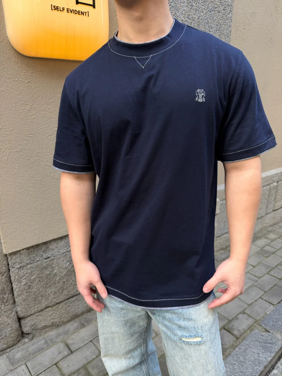 Футболки Мужские Brunello Cucinelli 6527826