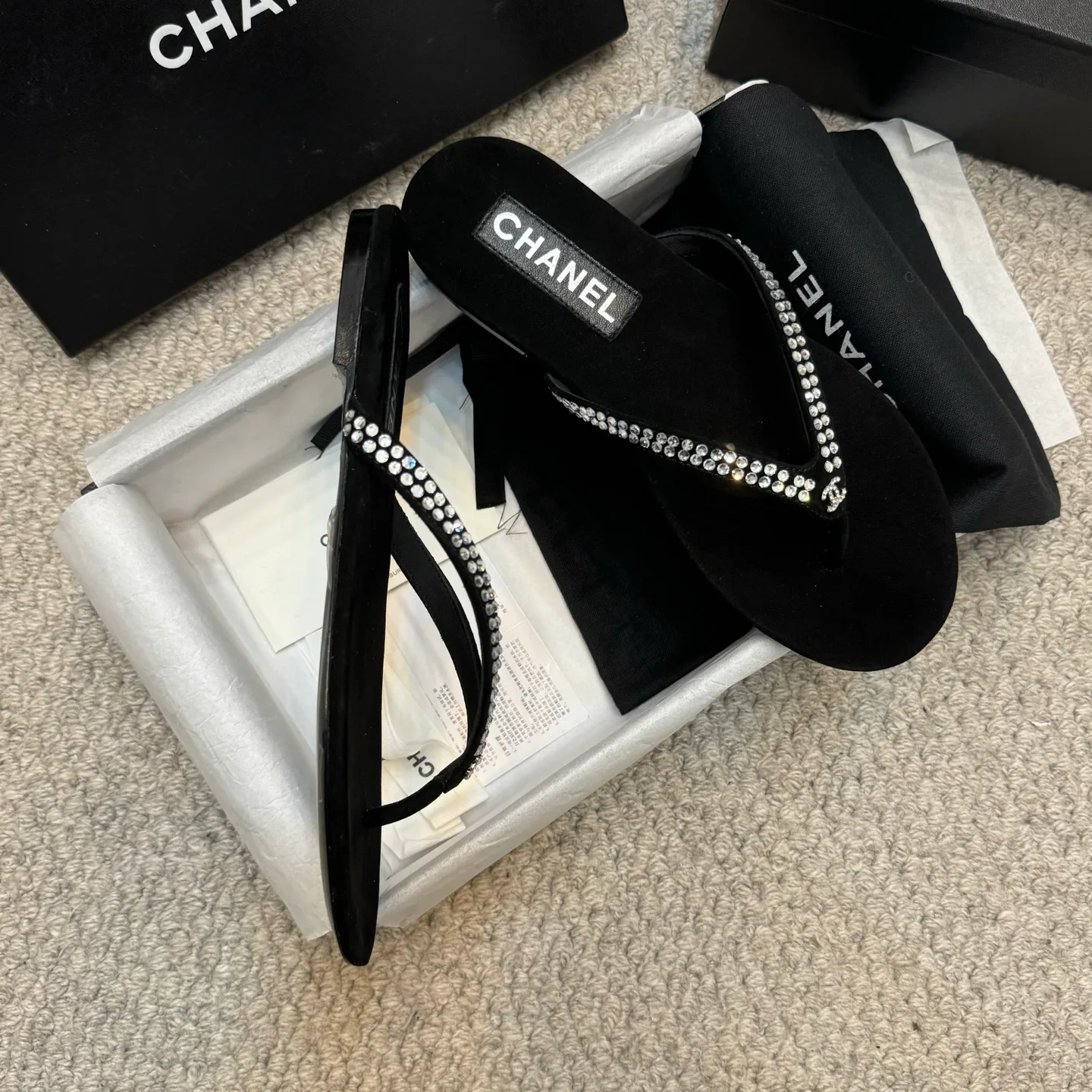 Шлепанцы Женские Chanel 13844