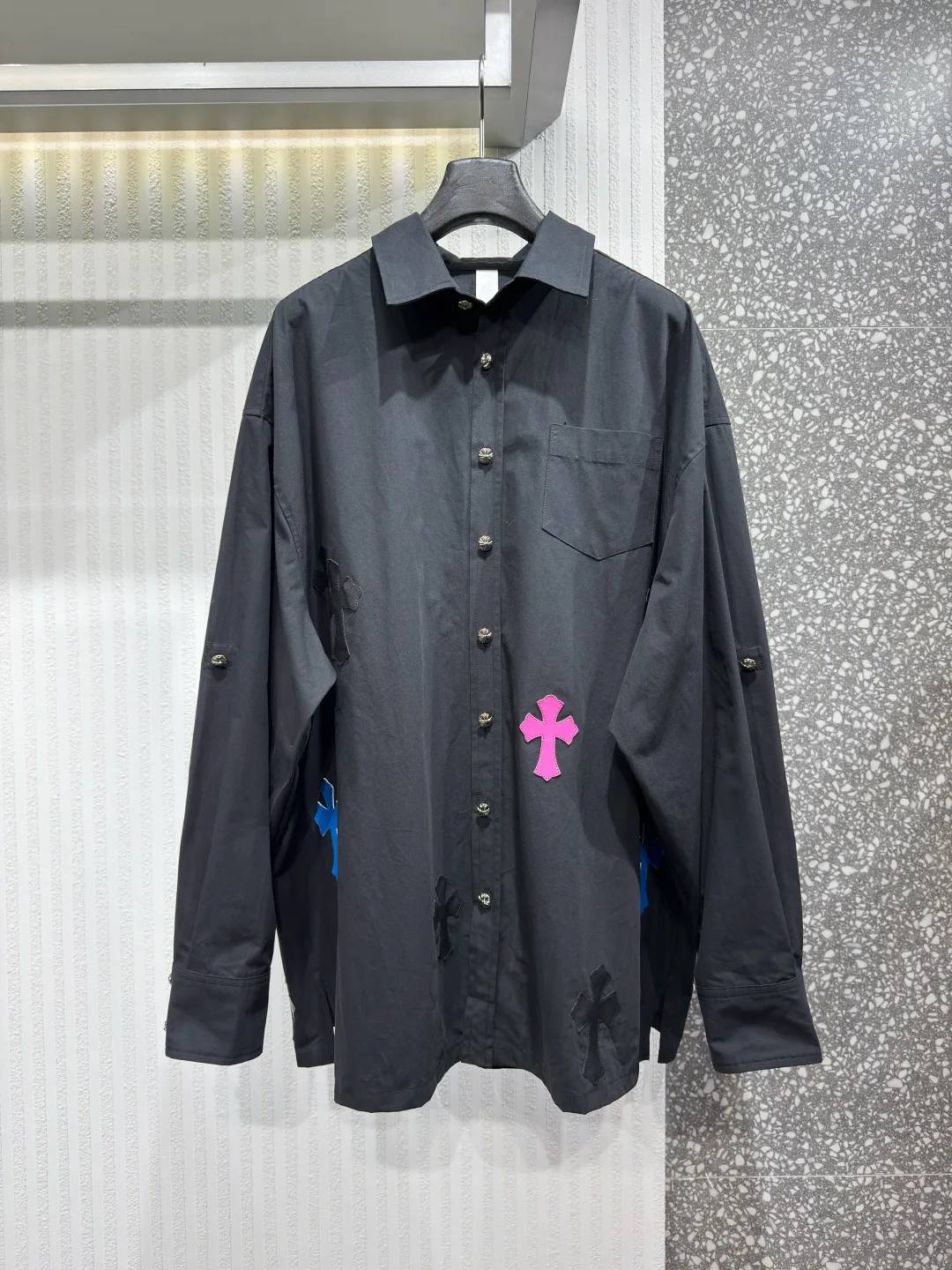 Рубашки Мужские Chrome Hearts 11654640