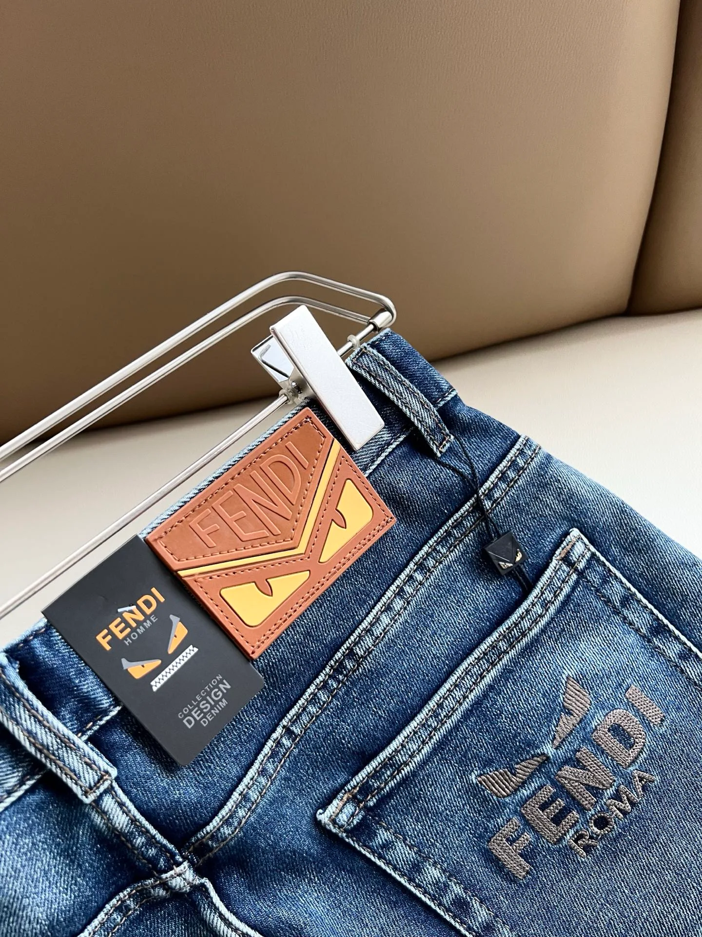 Джинсы Мужские Fendi 18343357