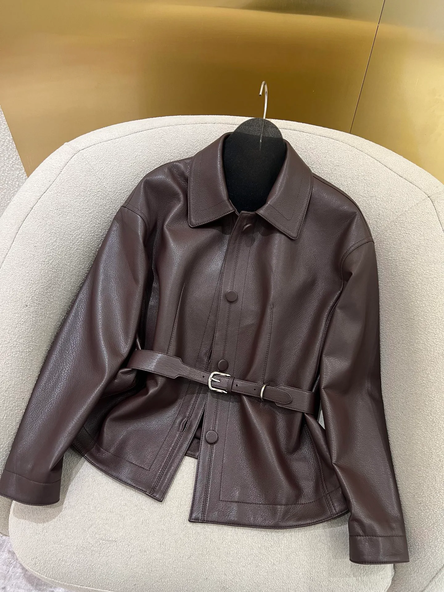 Кожаные Куртки И Дублёнки Женские Hermes 1805929