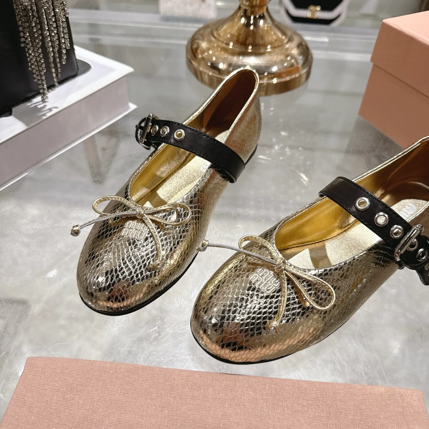 Балетки Женские Miu Miu 12868589