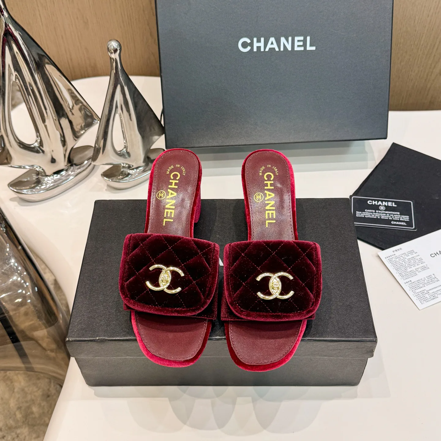 Босоножки Женские Chanel 17356