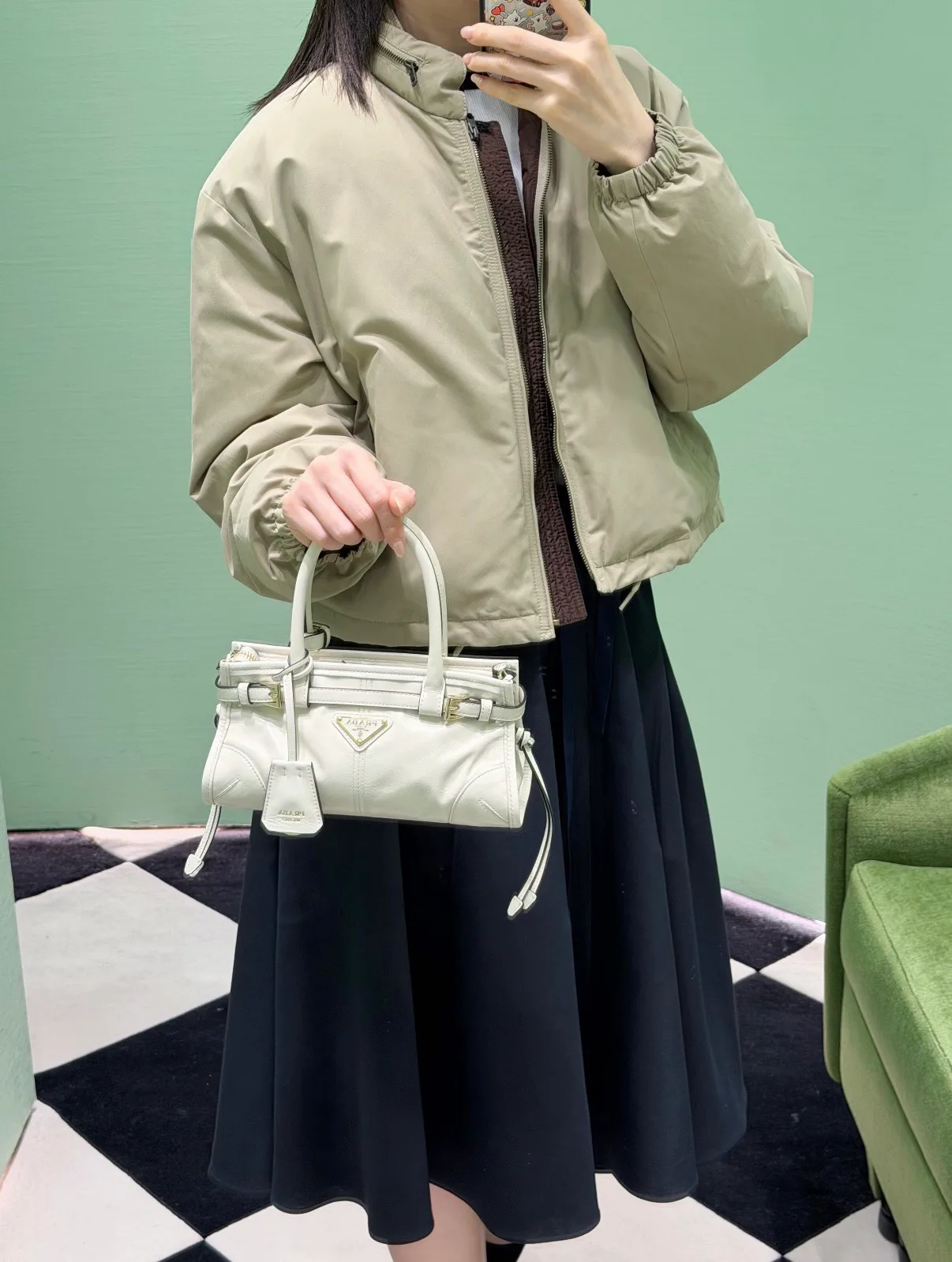 Куртки И Пуховики Женские Prada 18219337