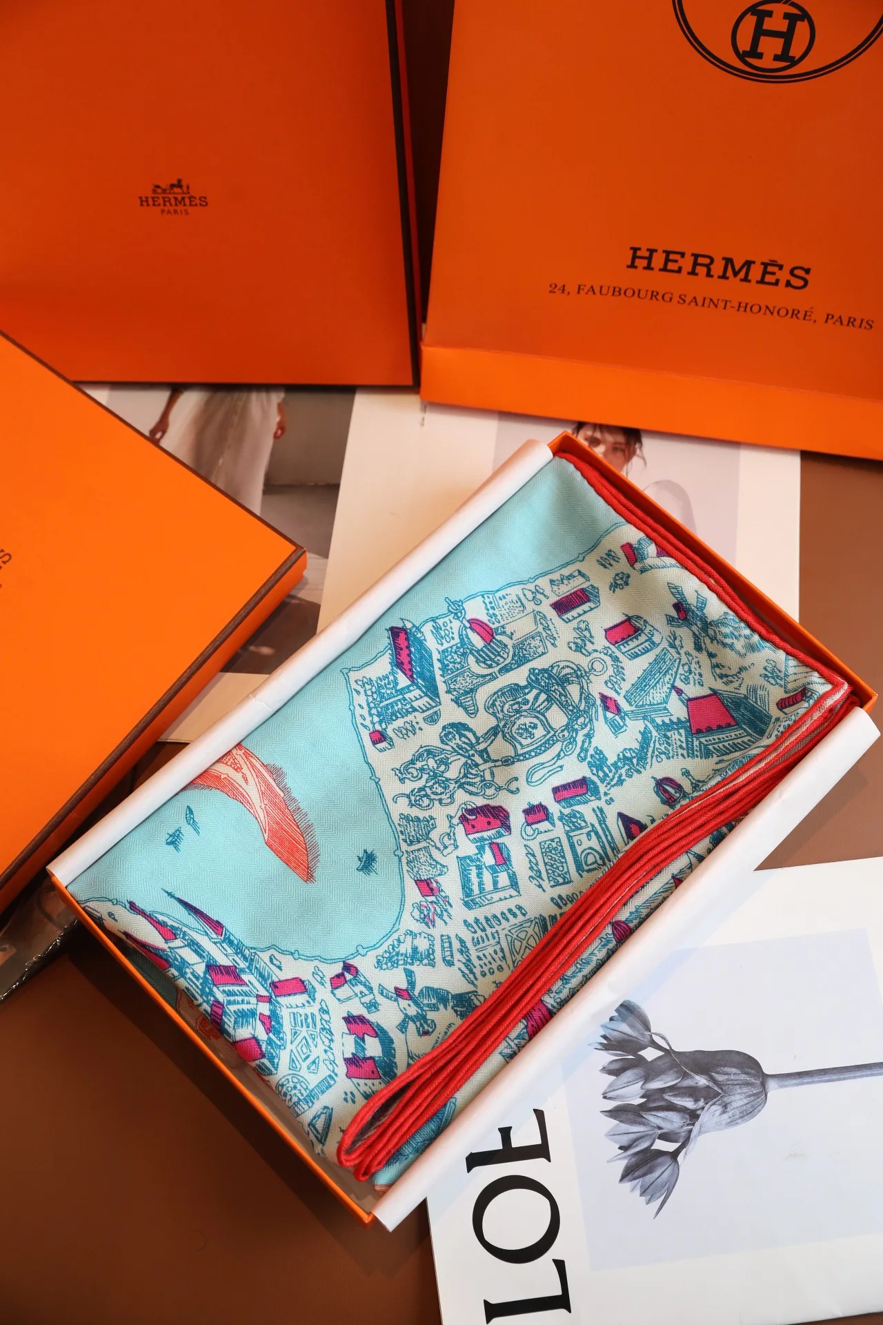 Шарфы Hermes 108179