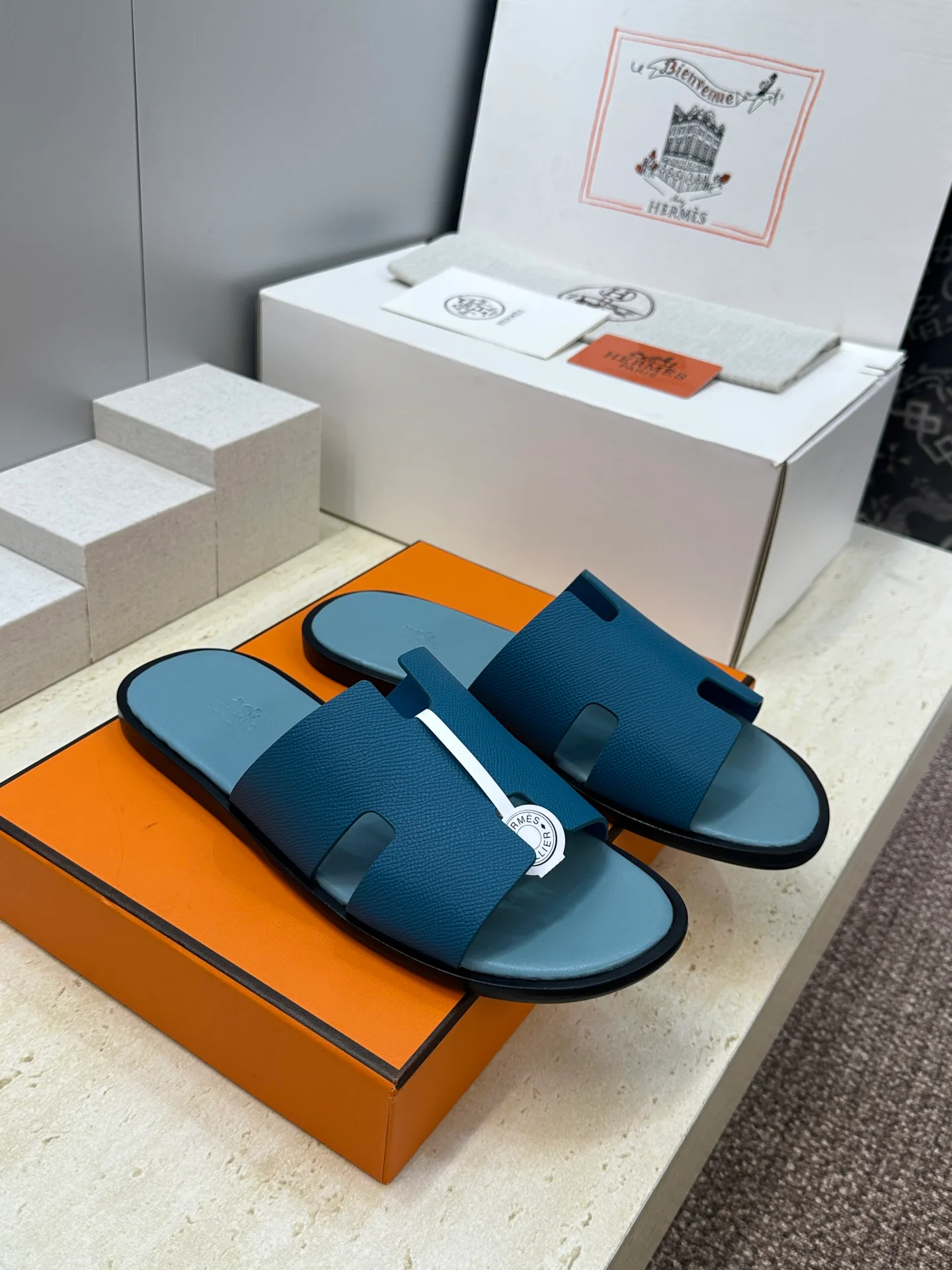 Шлепанцы Мужские Hermes 14987047
