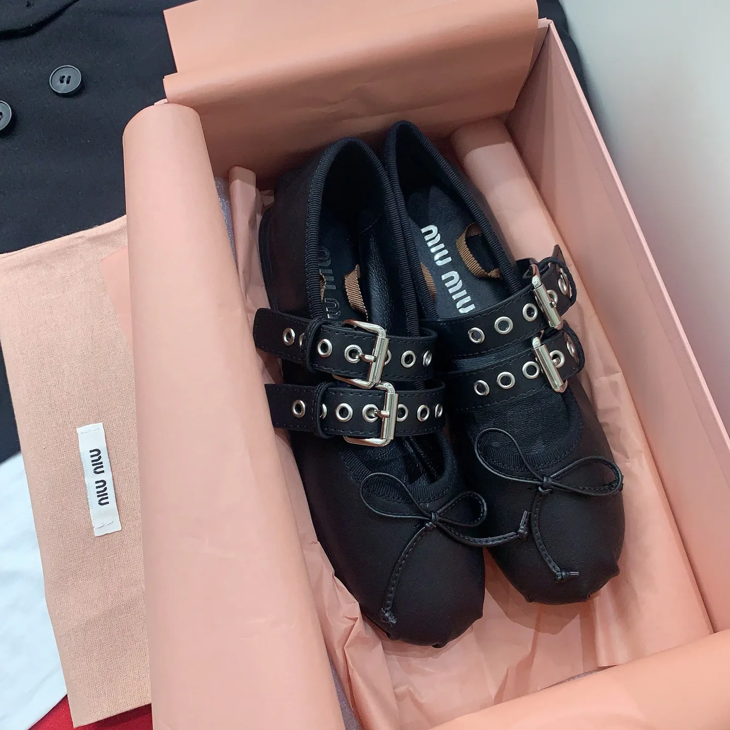 Балетки Женские Miu Miu 12696586