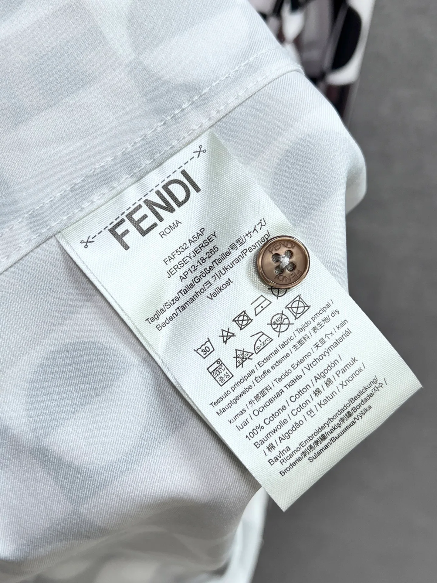 Рубашки Мужские Fendi 18834222