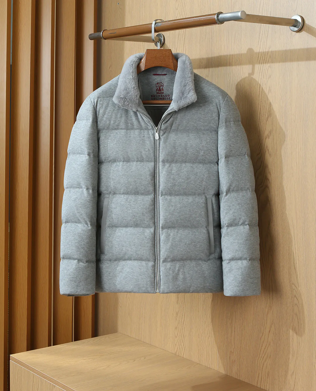 Куртки И Пуховики Мужские Brunello Cucinelli 18218428