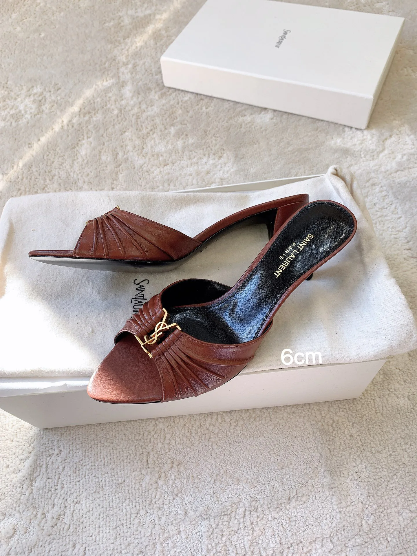 Босоножки Женские Saint Laurent 11923820