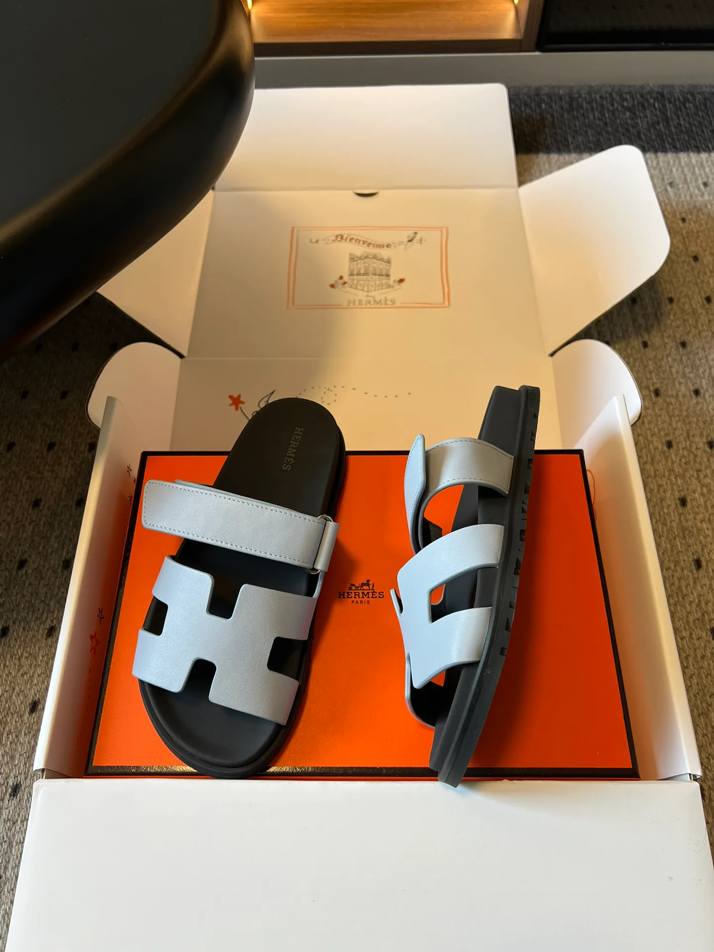 Шлепанцы Женские Hermes 12777632