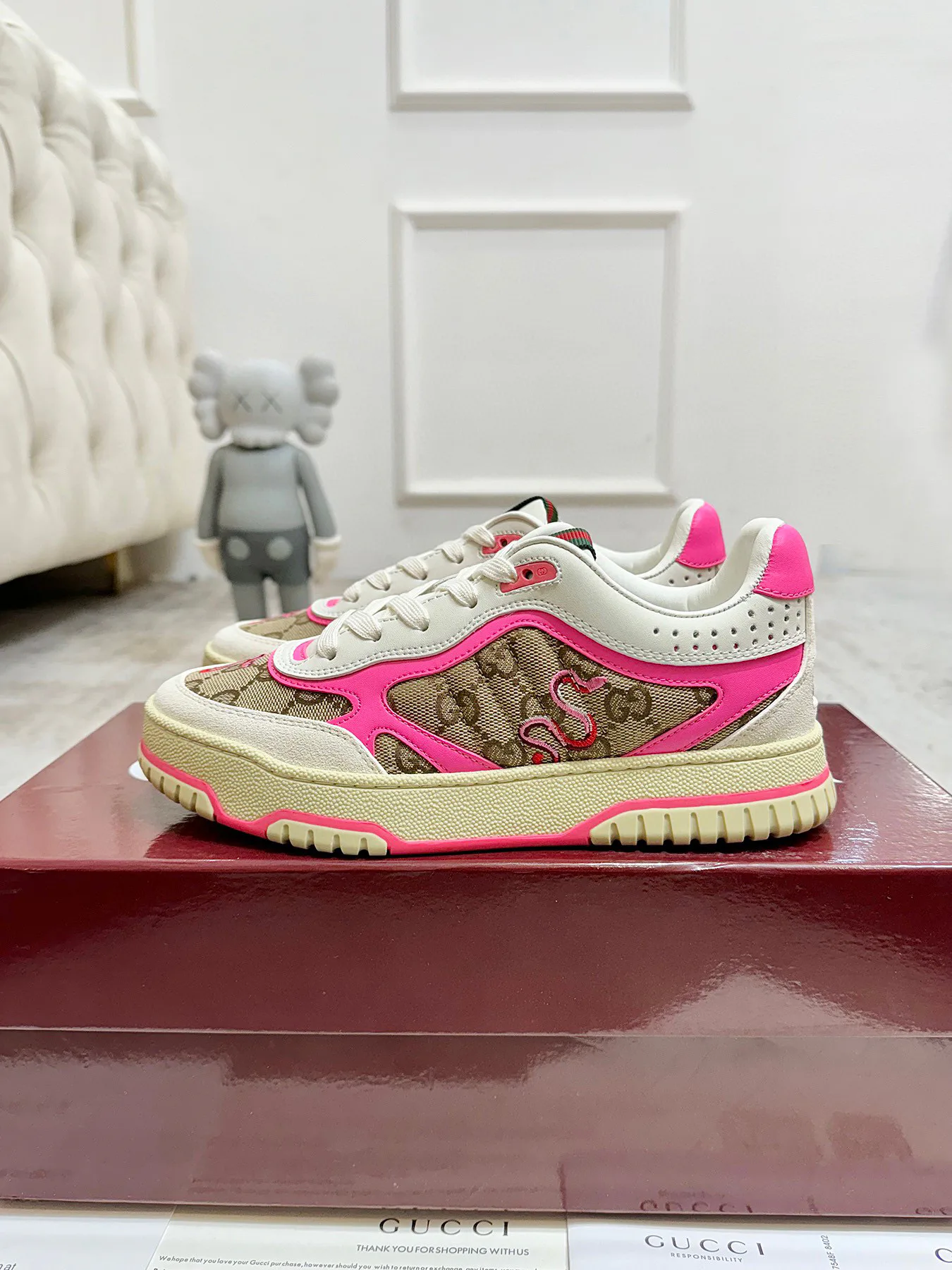 Кроссовки Женские Gucci 1021285