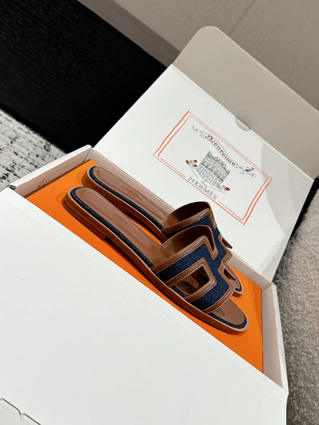 Шлепанцы Женские Hermes 814574