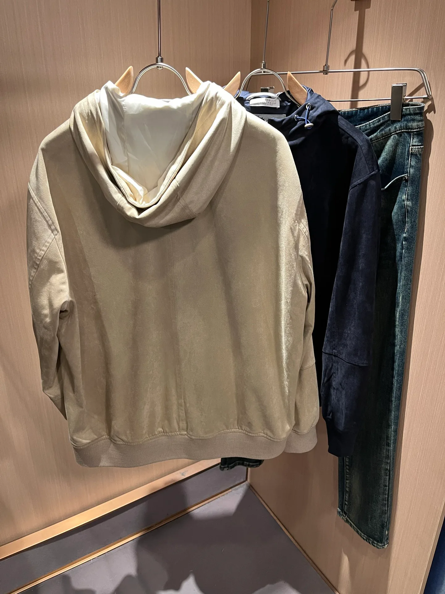 Куртки И Пуховики Мужские Brunello Cucinelli 1082296