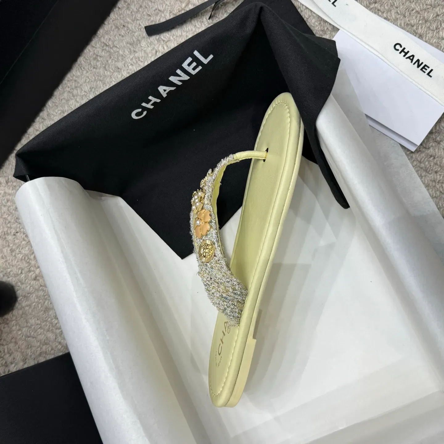 Шлепанцы Женские Chanel 36273