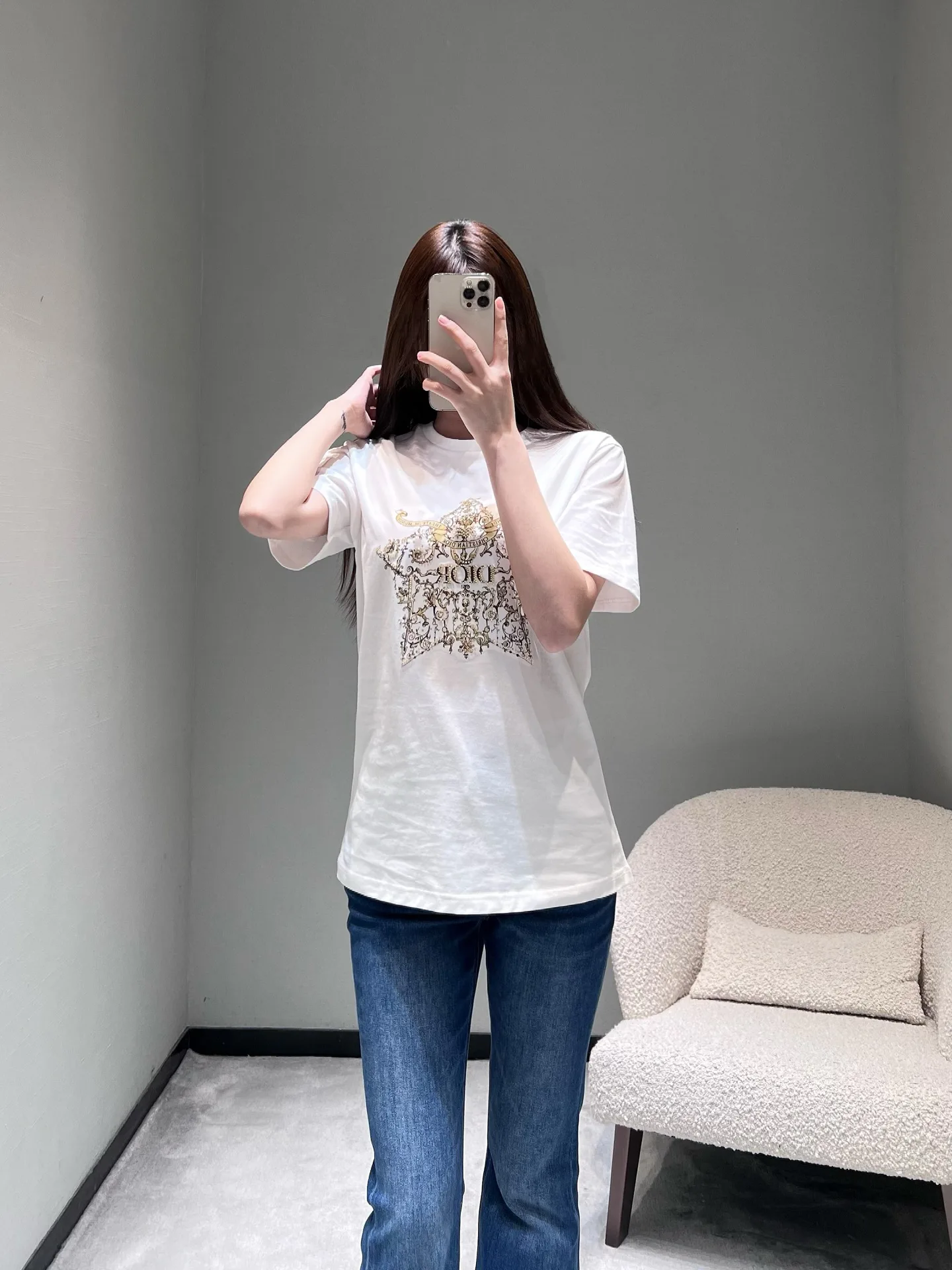 Футболки Женские Christian Dior 1512668