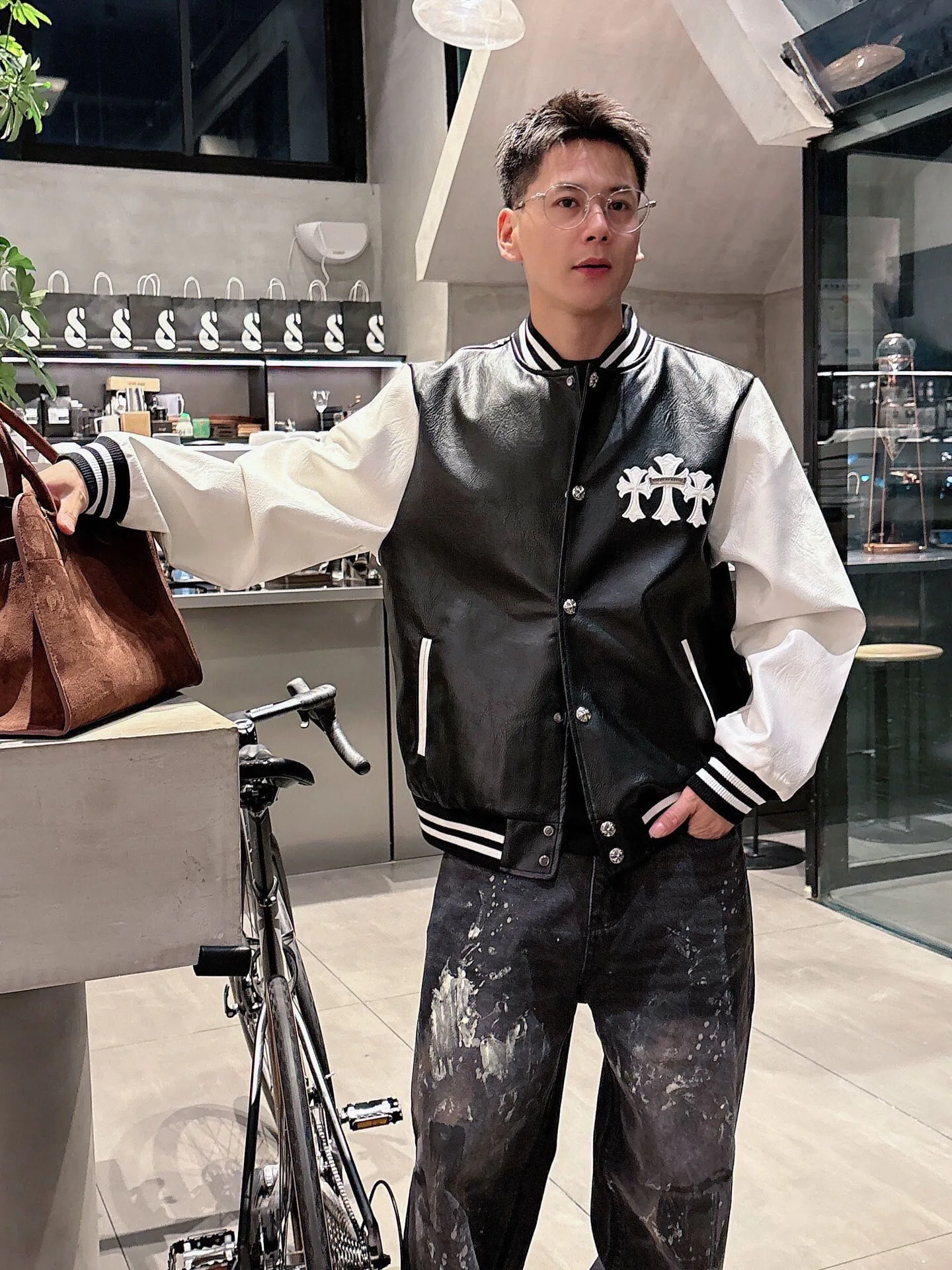 Куртки И Пуховики Мужские Chrome Hearts 773347