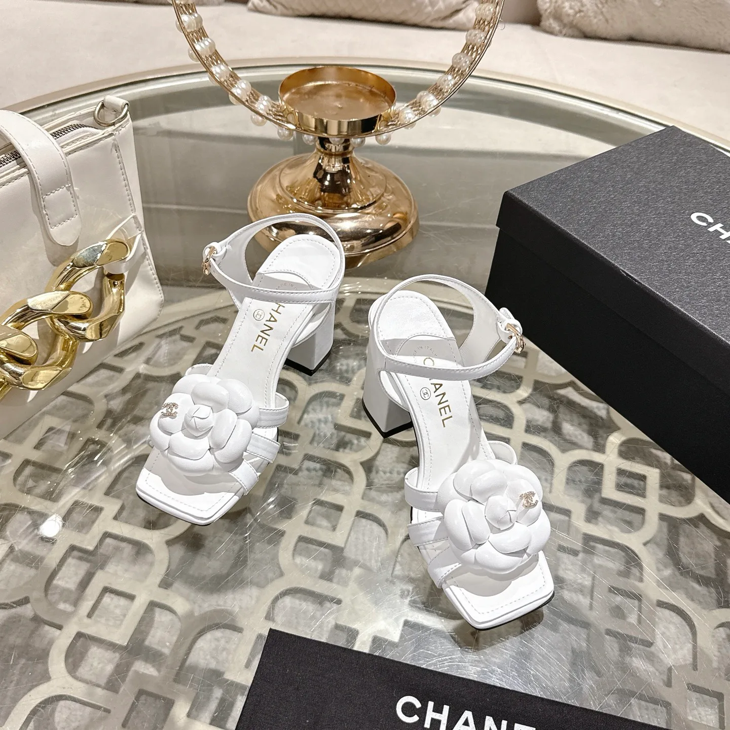 Босоножки Женские Chanel 12714883