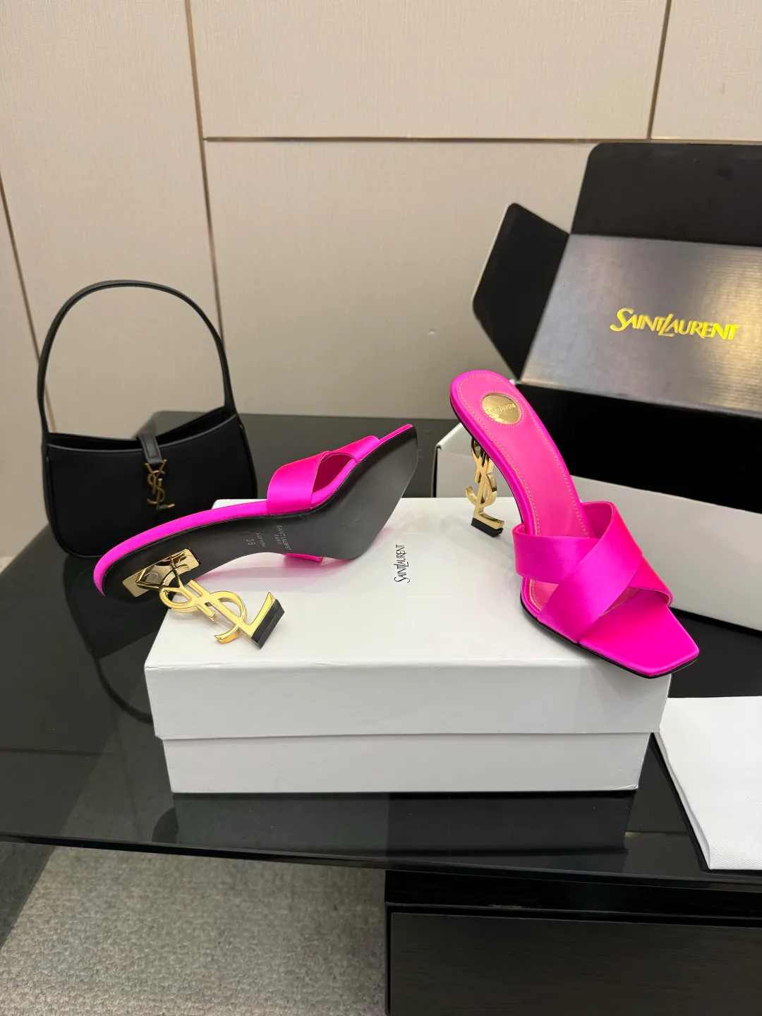 Босоножки Женские Saint Laurent 11239884