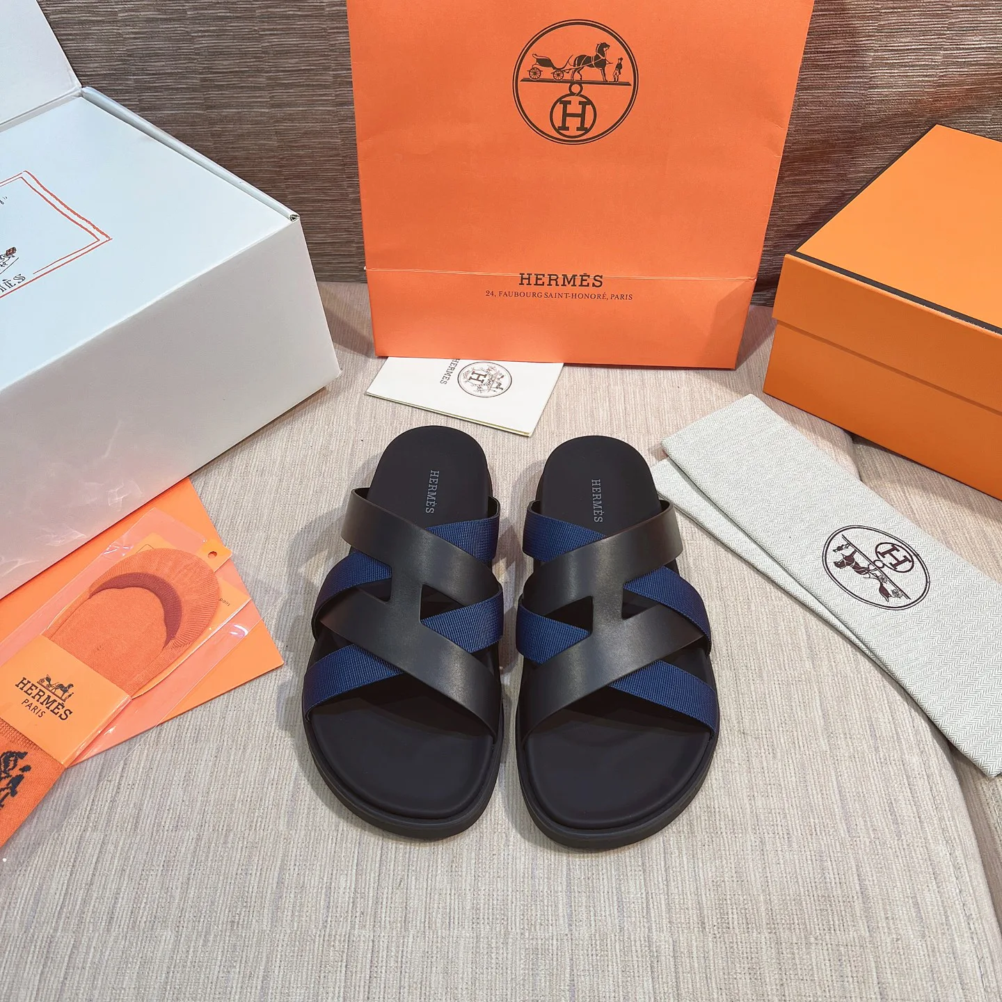 Шлепанцы Женские Hermes 1765952