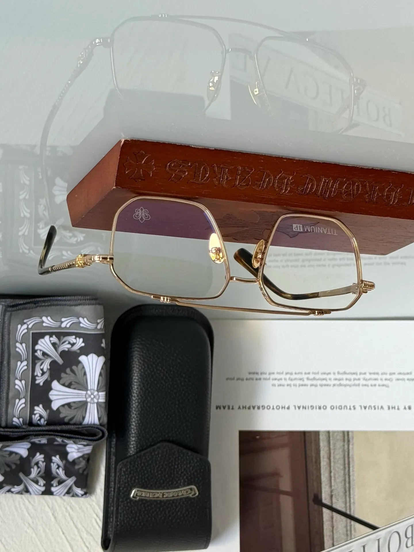 Очки Chrome Hearts 465678