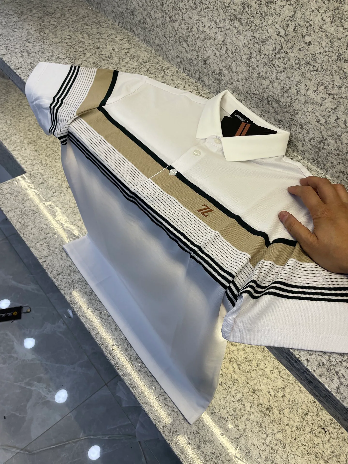 Рубашки Мужские Zegna 12590831