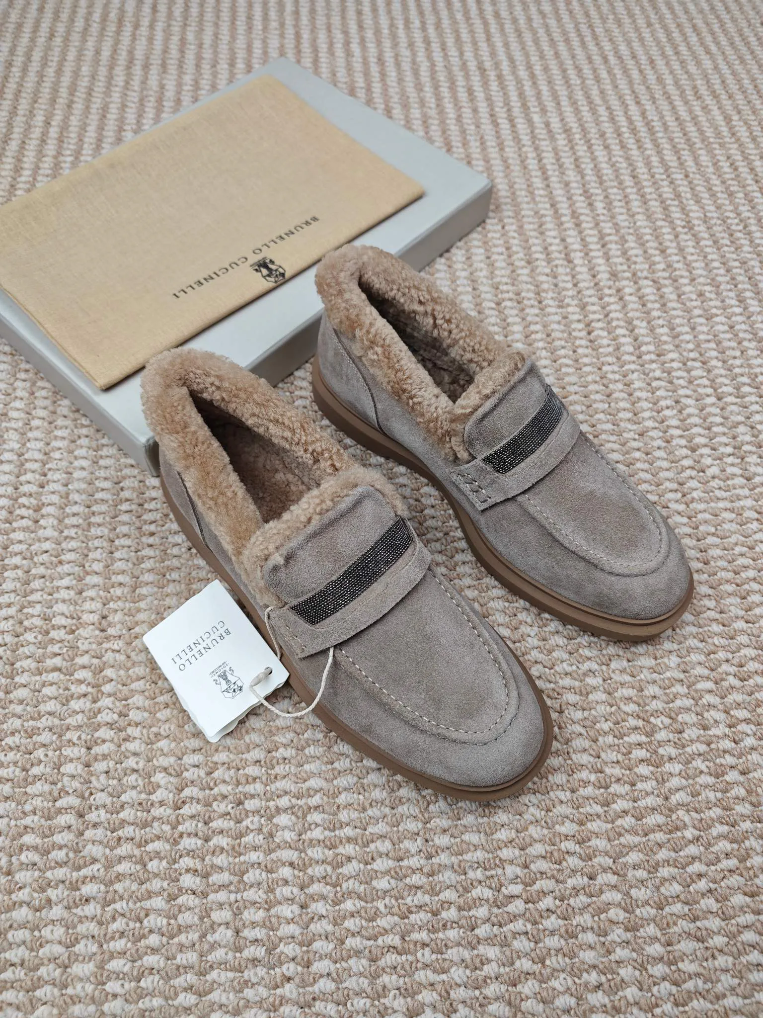 Лоферы И Мокасины Женские Brunello Cucinelli 5209201