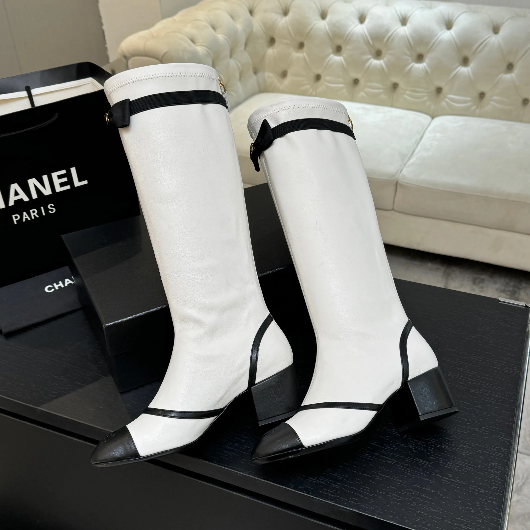 Сапоги Женские Chanel 1262744