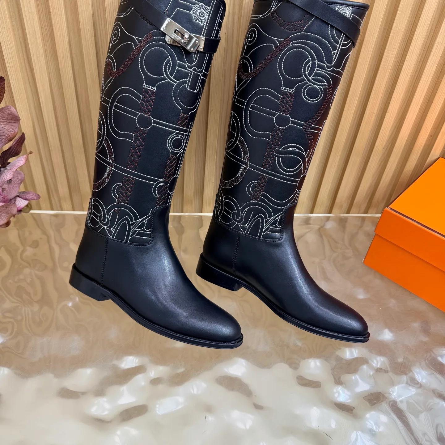 Сапоги Женские Hermes 19179115