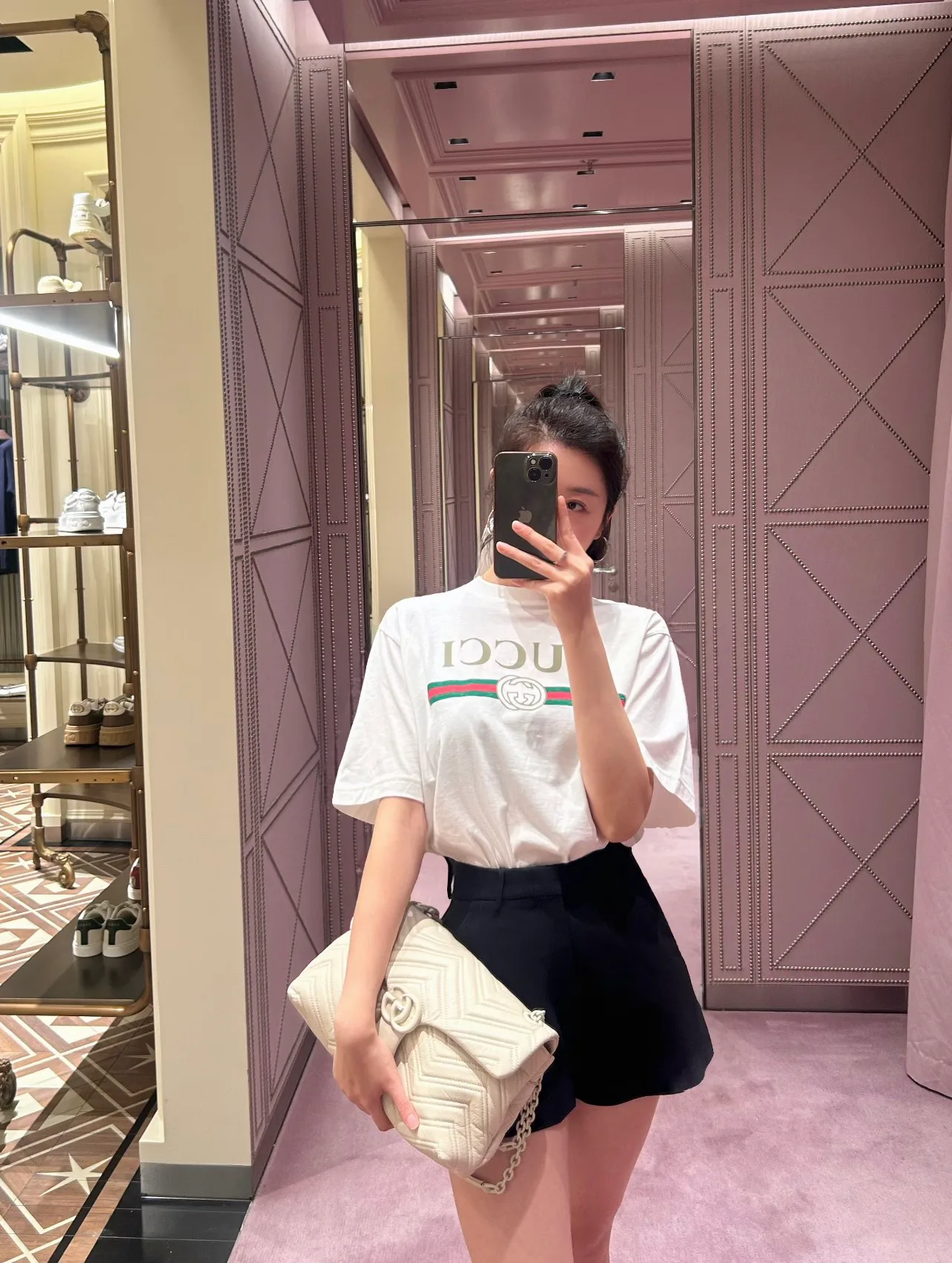 Футболки Женские Gucci 5838438