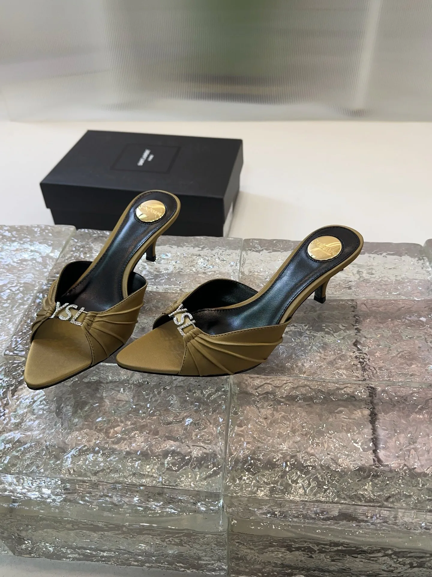 Мюли И Сабо Женские Saint Laurent 13339159