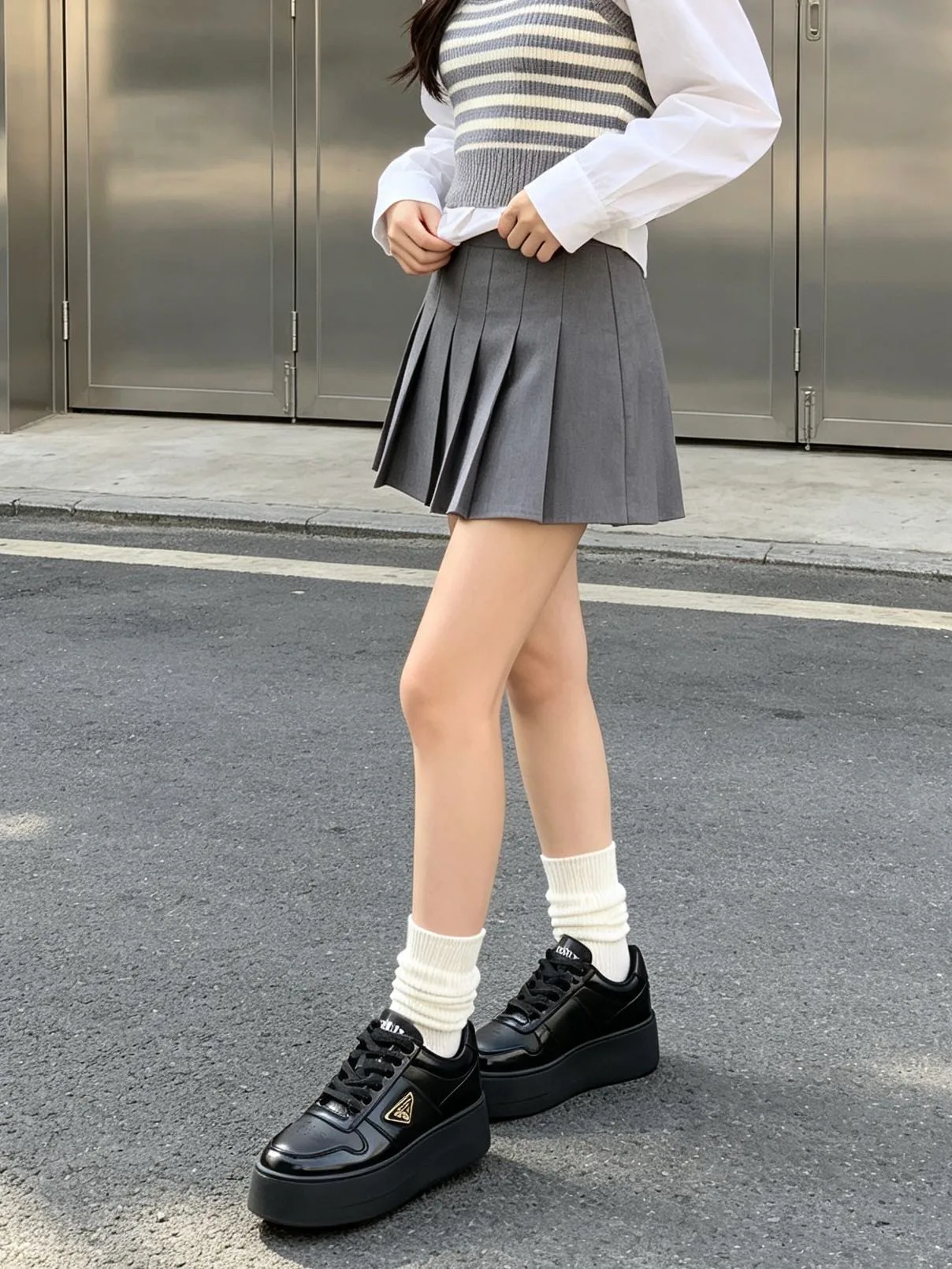 Кроссовки Женские Prada 18170772