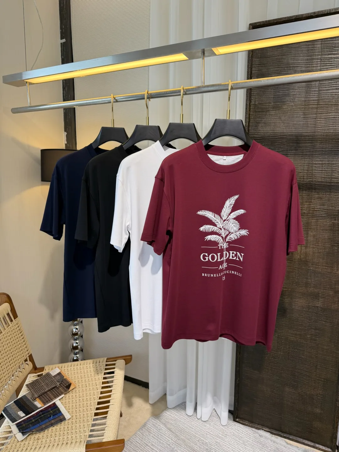 Футболки Мужские Brunello Cucinelli 11659442