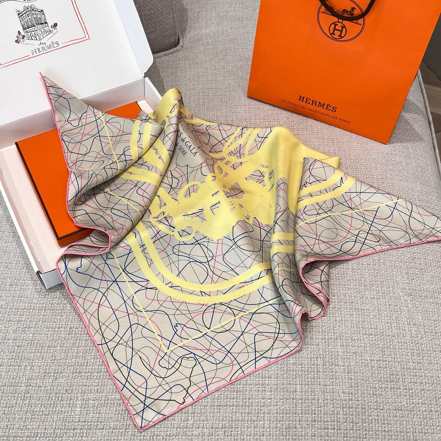 Шарфы Hermes 11703362