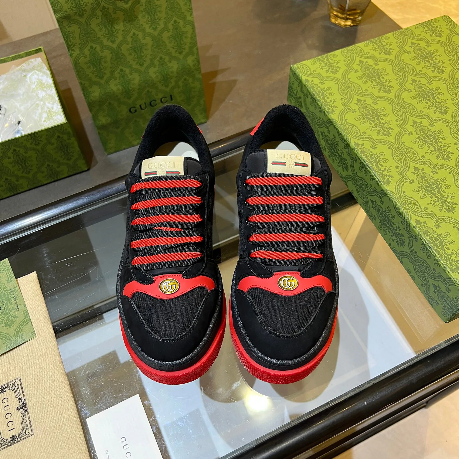 Кроссовки Женские Gucci 907441