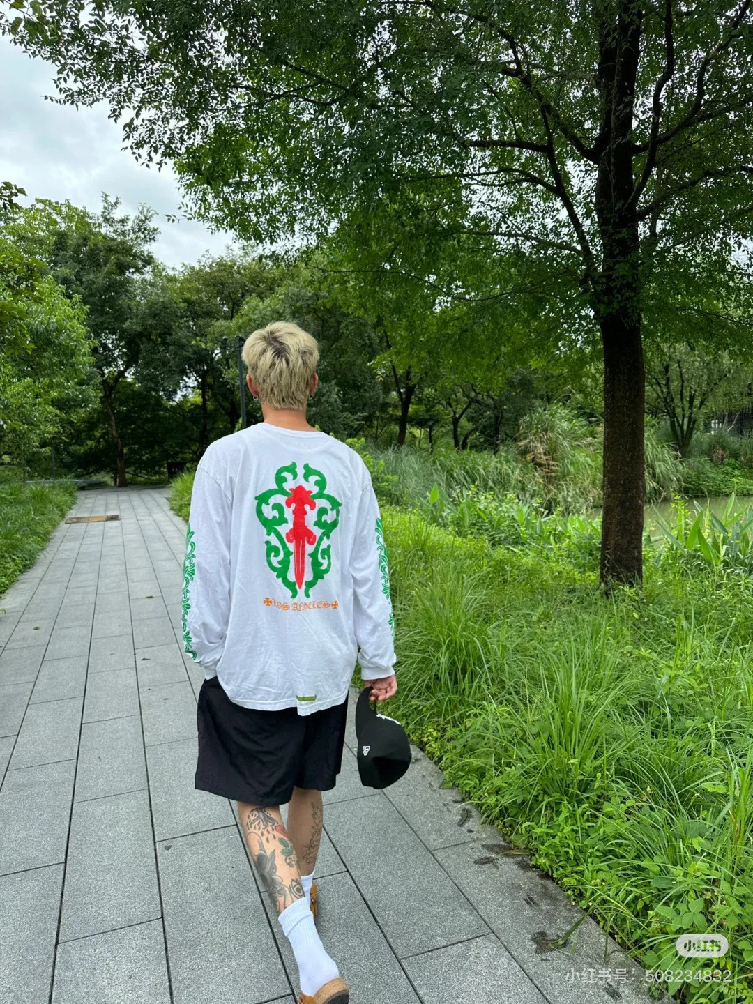 Лонгсливы Мужские Chrome Hearts 11399341