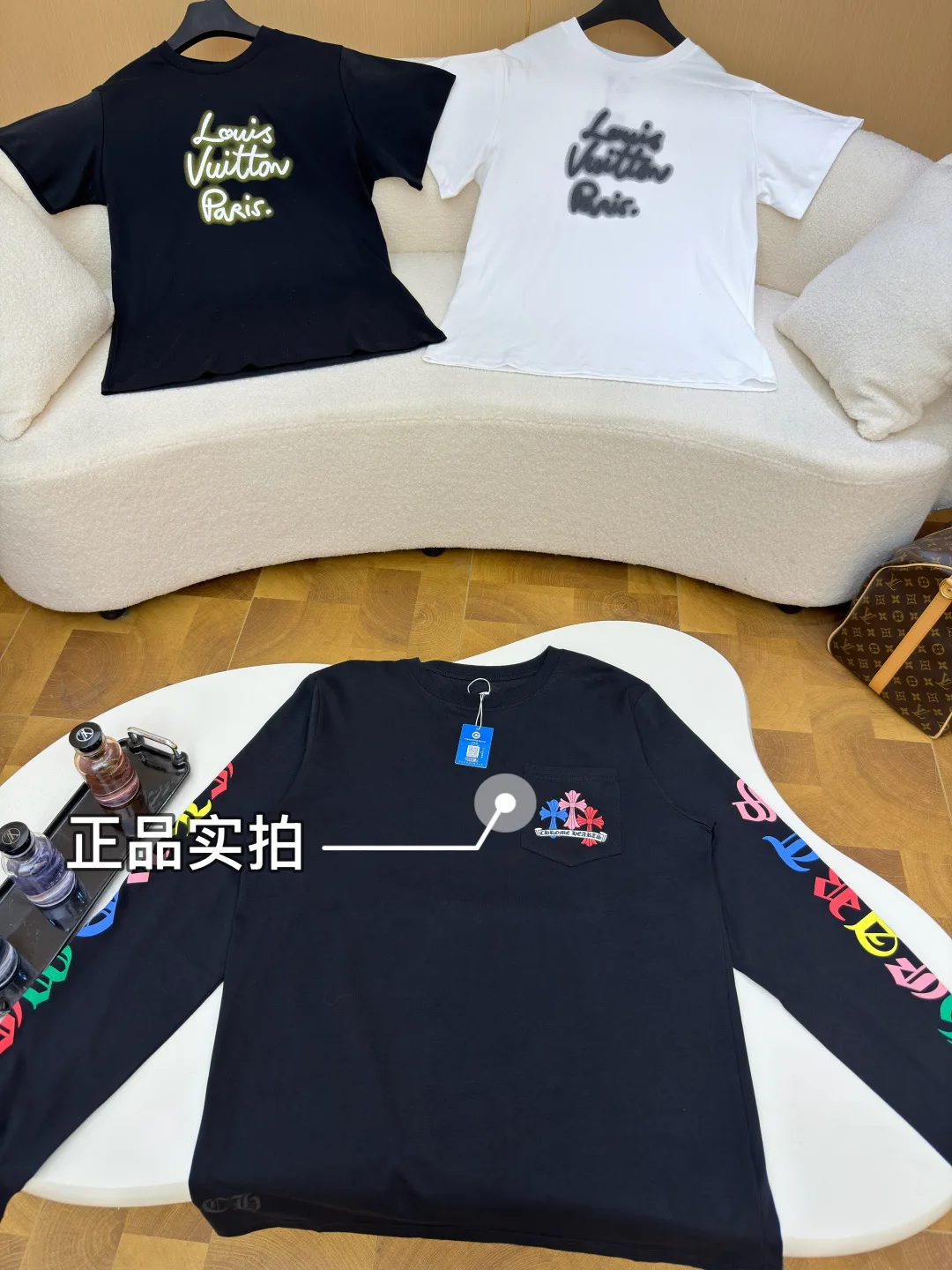 Лонгсливы Мужские Chrome Hearts 11399338