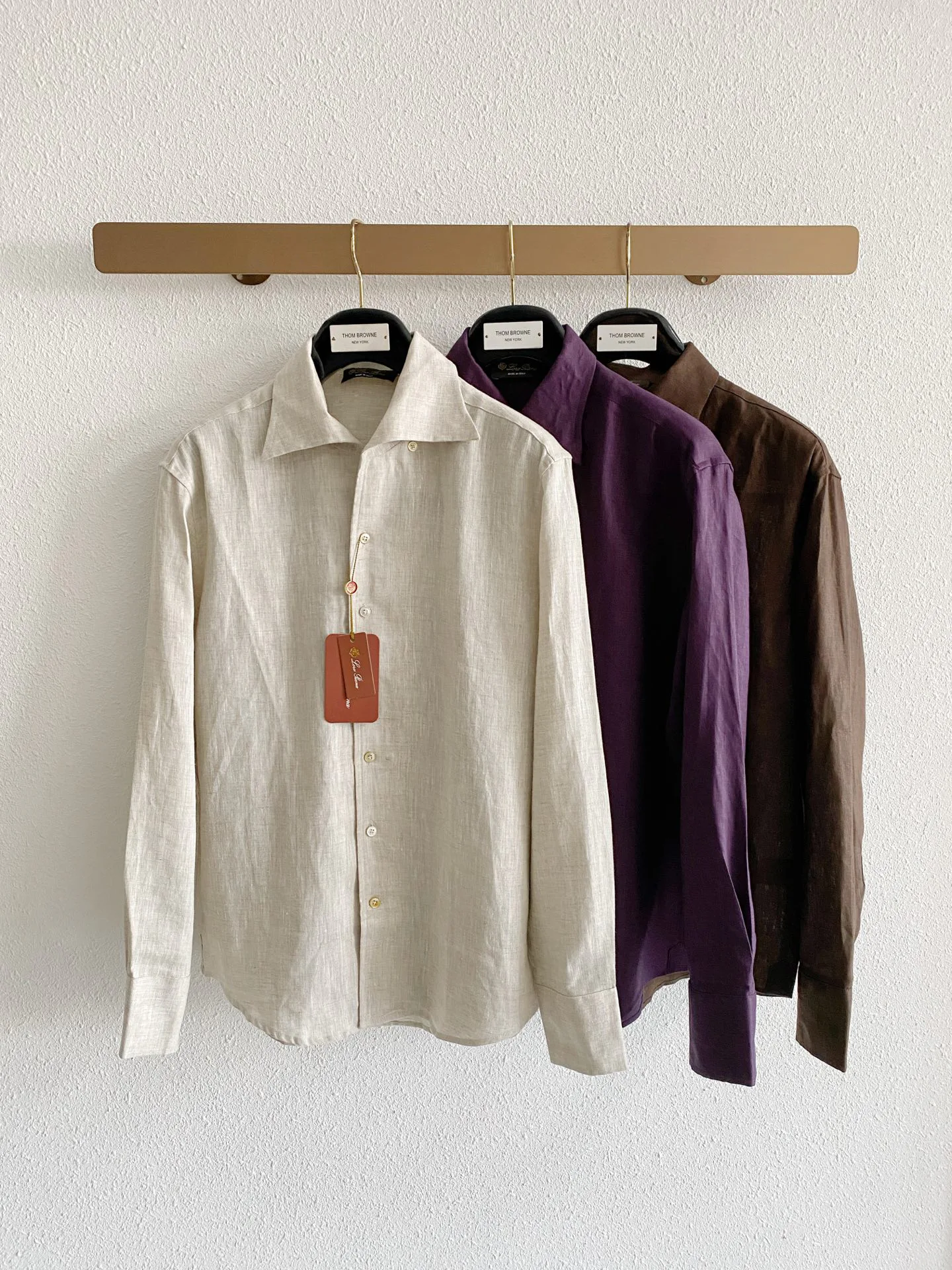 Рубашки Мужские Loro Piana 17993666