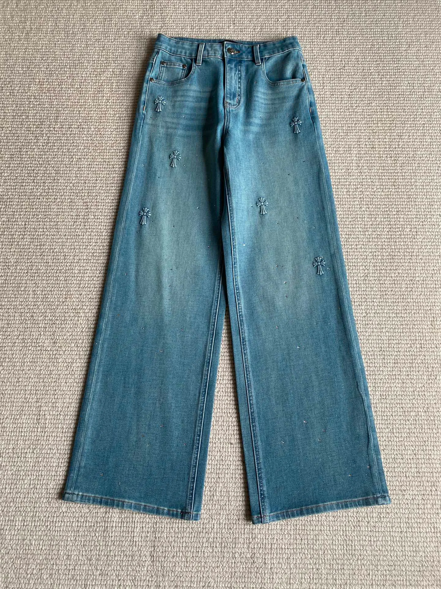 Джинсы Женские Chrome Hearts 9843761